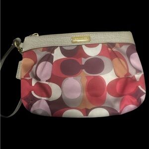 Coach Multicolor Wristlet